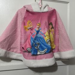 Disney Warm Poncho Size 4-6