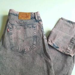 Levi’s Acid wash 512 denim jeans