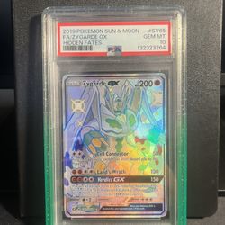 Pokemon PSA 10 Zygarde Gx Hidden Fates