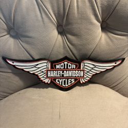 Harley Davidson Iron Garage Sign
