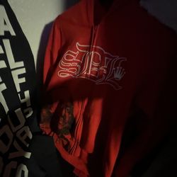 Red Sdl Zip Up