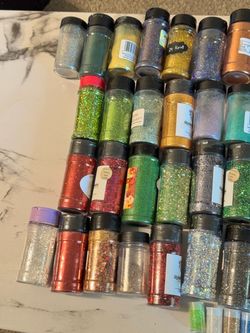 Large Lot of premium Craft Glitter