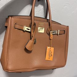 Brown Designer Purse