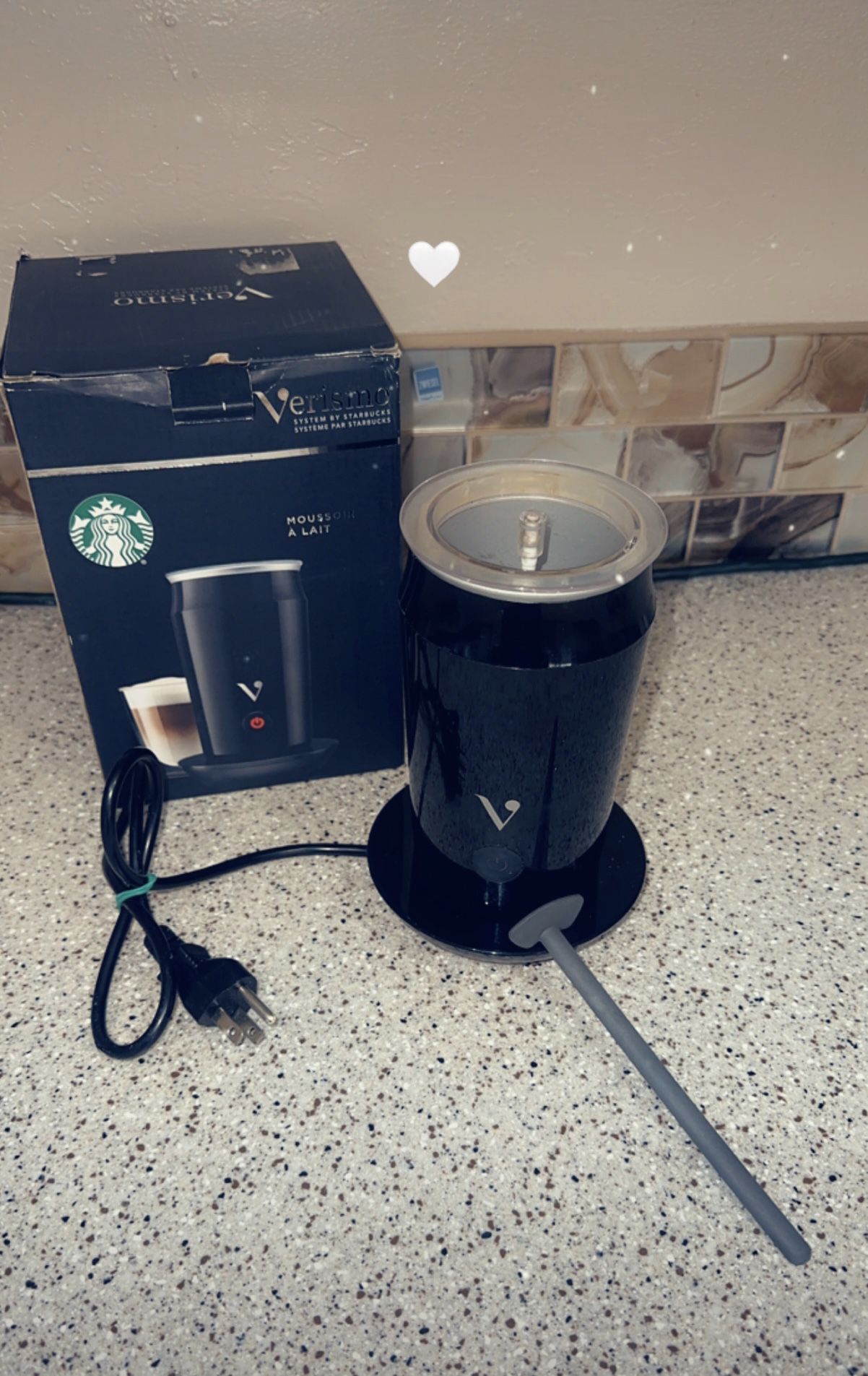 Starbucks Verismo Milk Frother  Milk frother, Frother, Ice cream