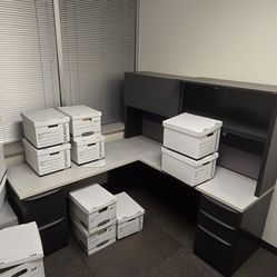 L shaped Office table