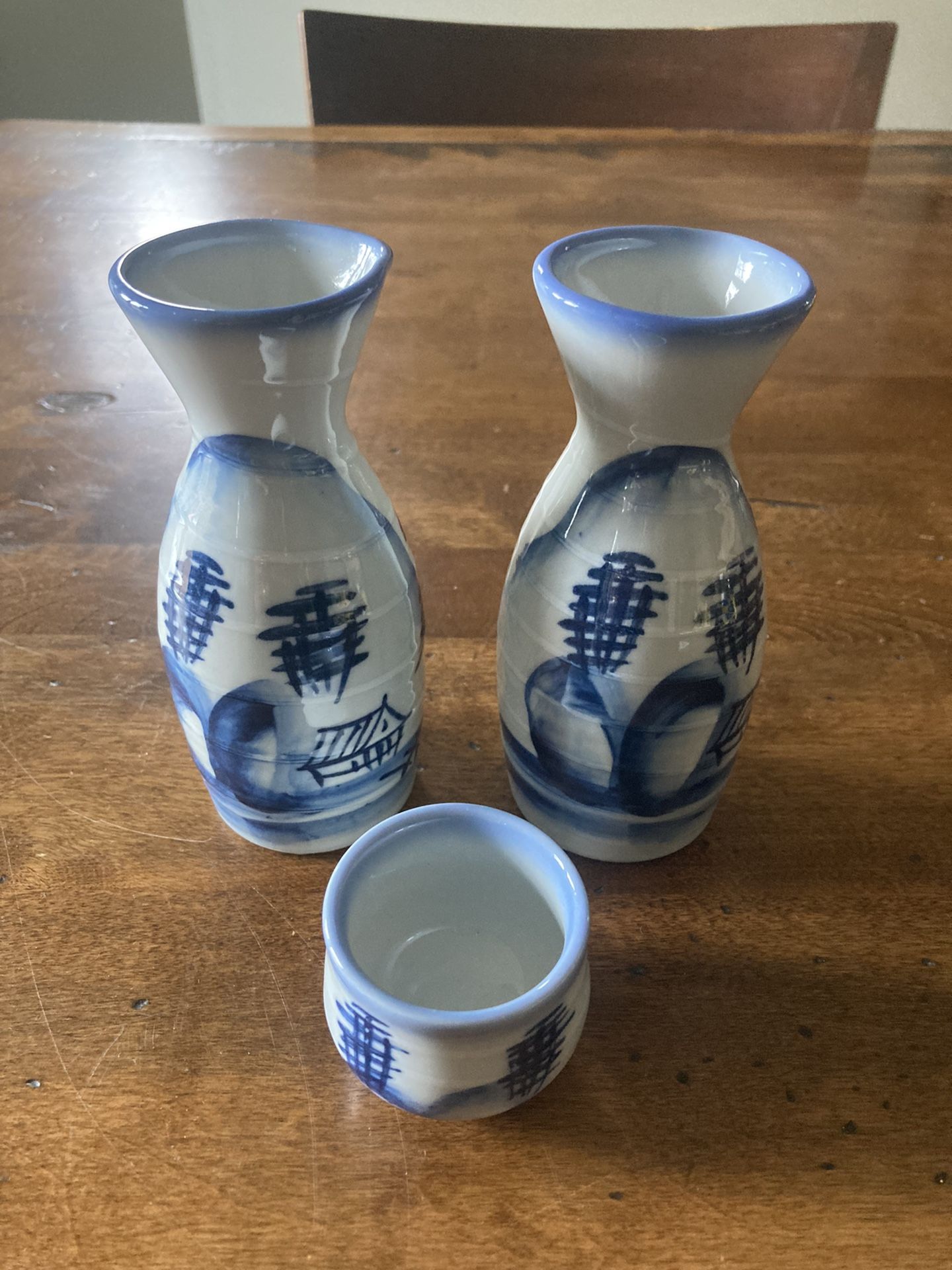 Japanese Porcelain Sake Set