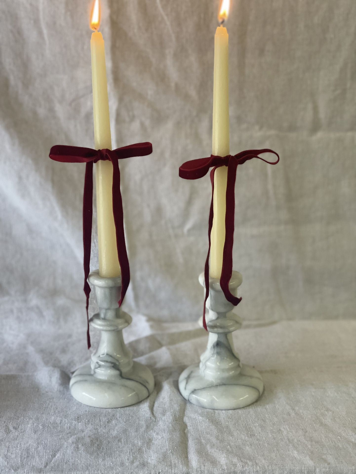Marble Candle Holders