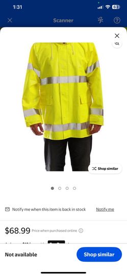 Rain Coat And Fire Resistant