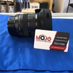 Sigma Lens 17-40mm F/1.8 DC Art Fujifilm X Pre Owned 