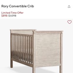 Crib W/mattress 