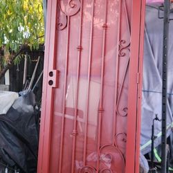 Iron Security Screen Door 