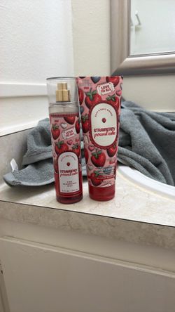 Strawberry Pound Cake Mist And Body Cream