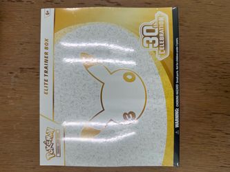 Pokémon TCG 30th Celebration Elite Trainer Box