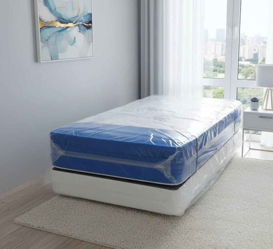 New Twin Size Mattress With Free Box Springs Set, Colchones Con Box