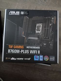 ASUS TUF Gaming B760M-Plus WiFi II Motherboard