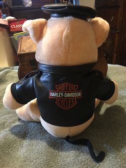 Harley Davidson stuffed animals . All for $15 must pickup in kent.