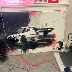 Porsche Canvas Frame