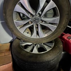 Accord 2013 2014 2015 Rim And Tires