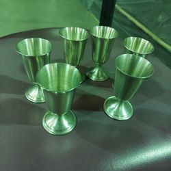 Small Pewter Cups