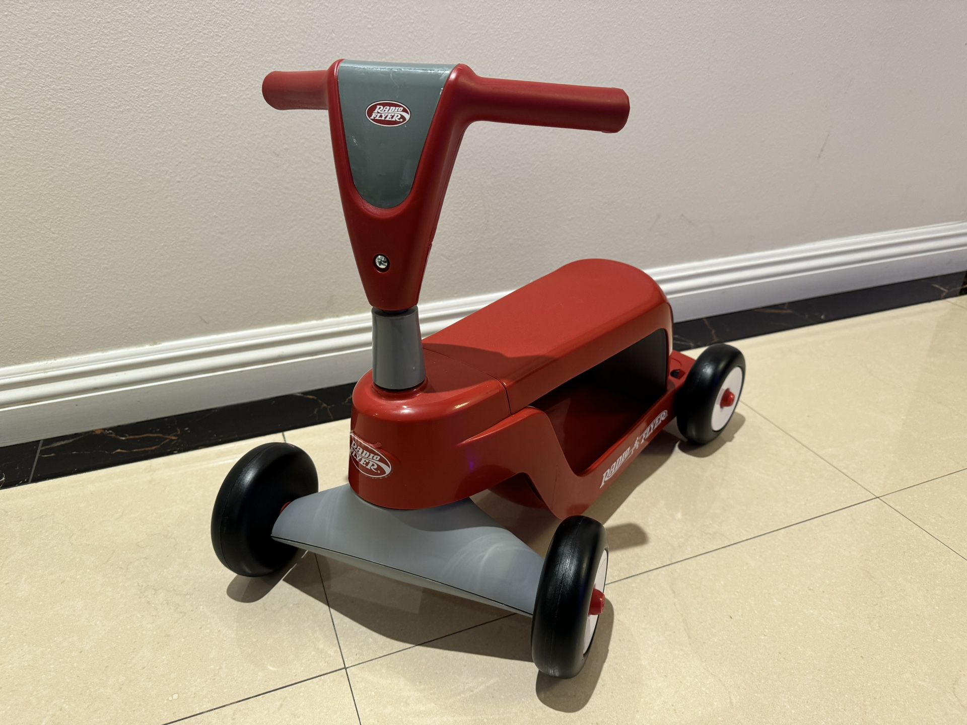 Radio Flyer Toddler Scoot 2 Scooter - Scoot Bike Transforms To Scooter