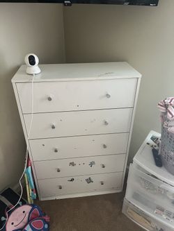 Dresser and 2 Small Bookshelves