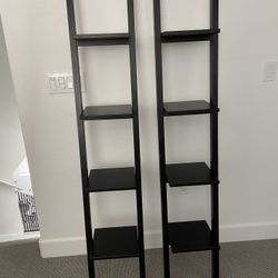 Set (2) Of Bookshelves 