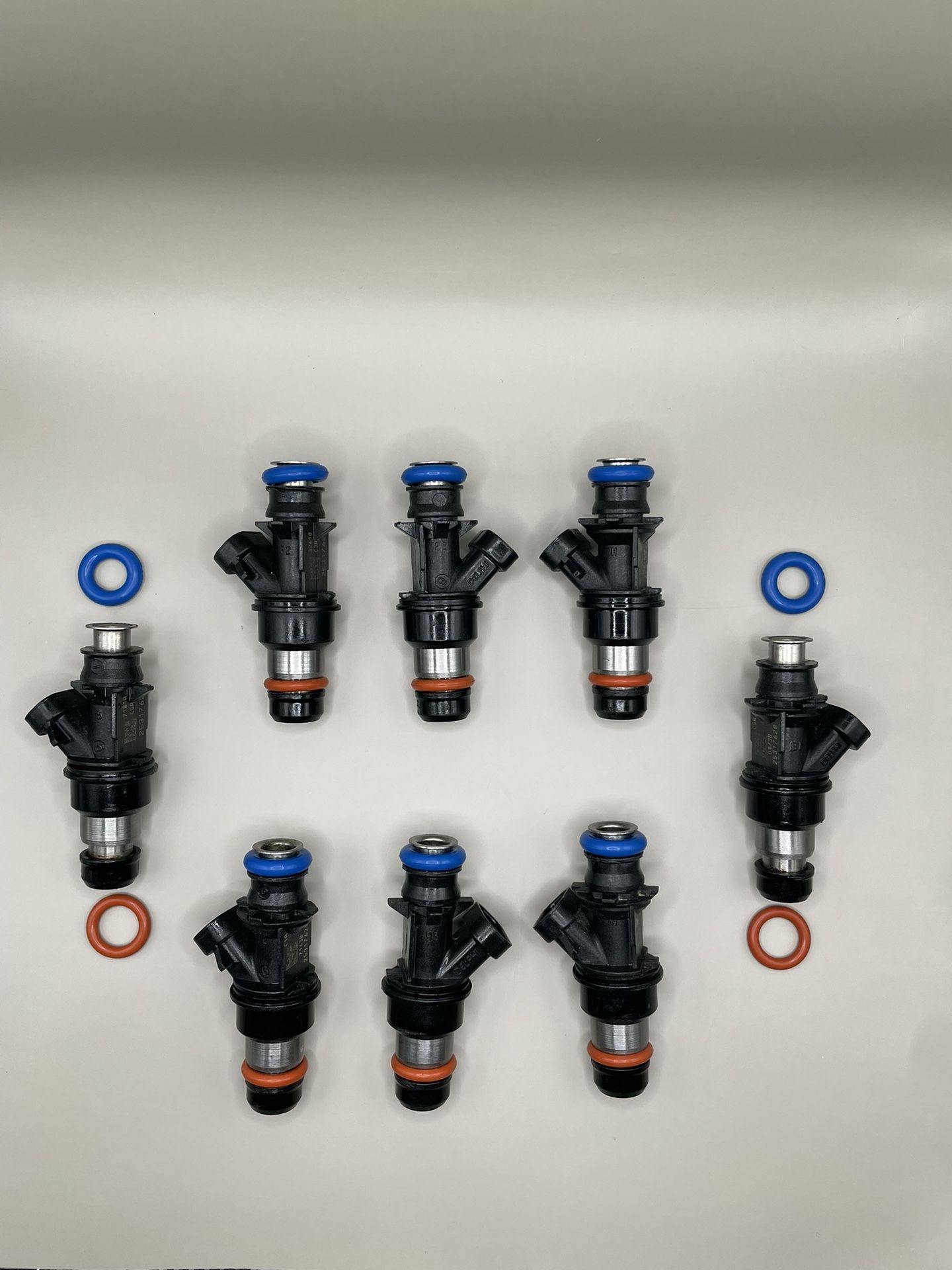 Fast 998 Injectors Set of 8pcs Genuine Fuel Injectors for 99-06 GM Chevy GMC Truck 4.8L 5 ...