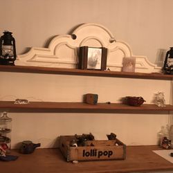 Hutch/buffet top Shelving Unit