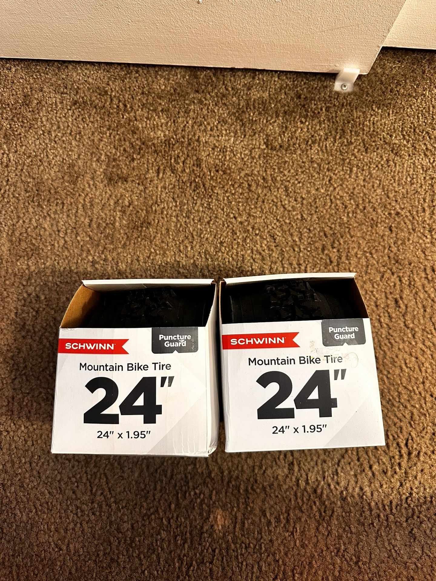 2 Bike Wheels, 24 Inch