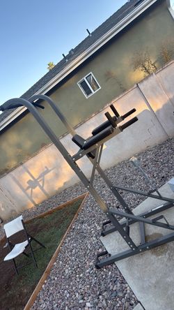 Power Tower Pull-Up Dip Station