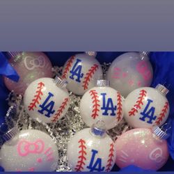 La Dodger Ornaments