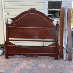 King Size Bed Frame.  Antique Replica