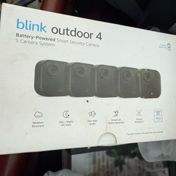 Blink Outdoor 4 Battery Powered Smart Security Camera 