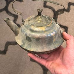 Antique tea kettle