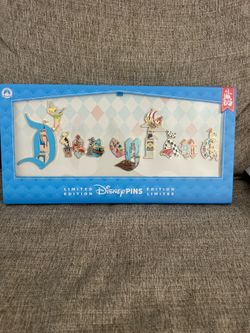Disneyland 70th Anniversary Vault Collection Boxed Pin Set
