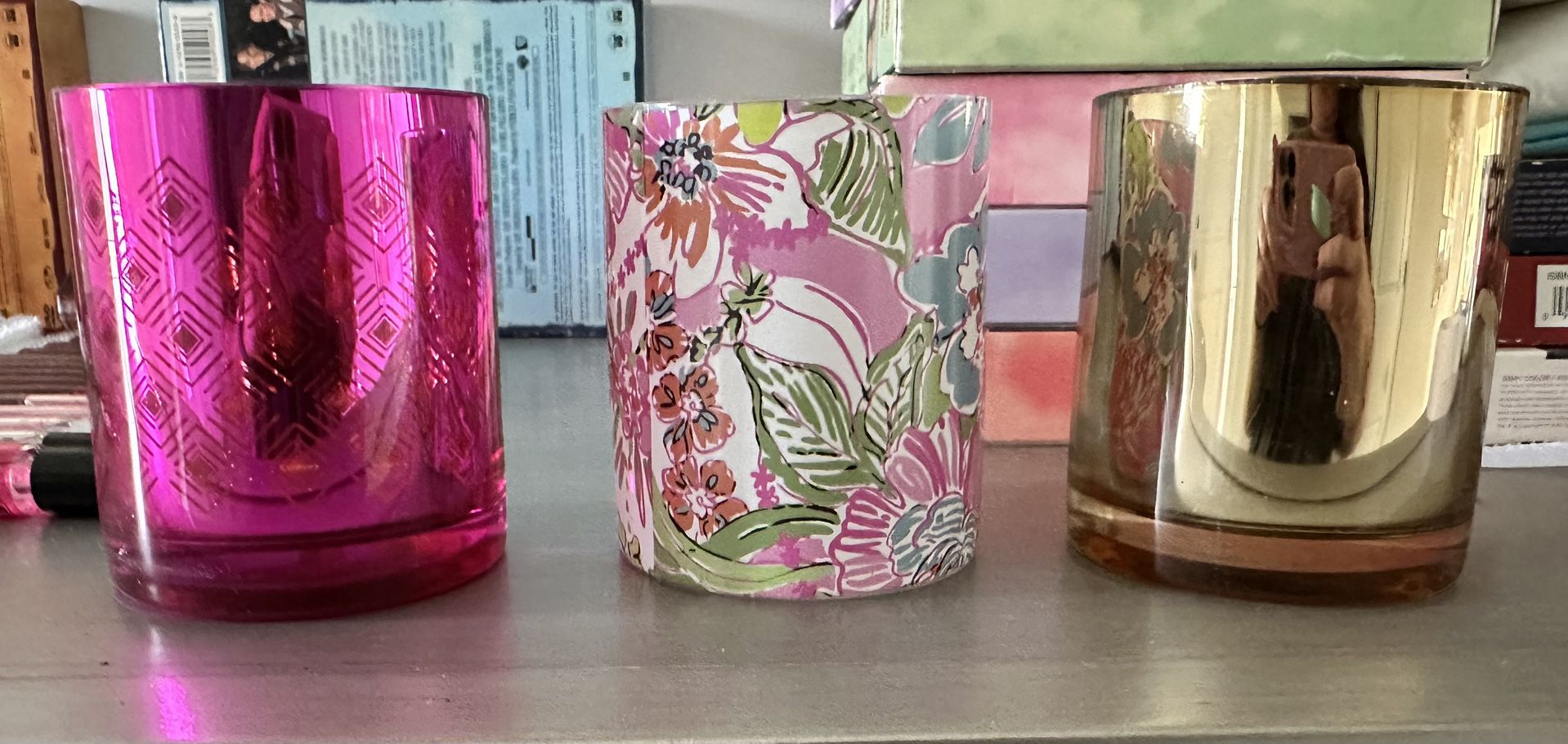 Lily Pulitzer Votive Candle Holders