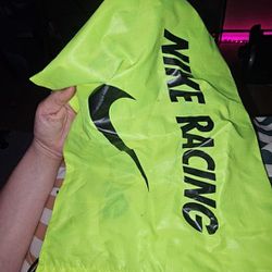 NIKE racing shoe bag Neon Yellow