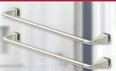 Delta SDBR013-BN Everly 20" Handles For Sliding Tub or Shower Doors Satin Nickel

