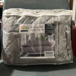 Oversized Reversible Sofa Cover