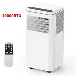 Portable Air Conditioner, 10000BTU Room Air Conditioner with Remote Control, 3-in-1 Function Cool & Fan& Dry, Quiet Operation, Cool up to 450 Sq.ft, S