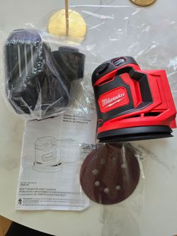 Milwaukee m18 orbital sander new