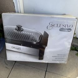 New De'Longhi Esclusivo Indoor Grill, model BG35 