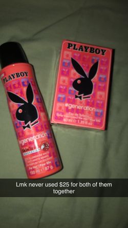 Ask Play boy Perfume And Deodorant 