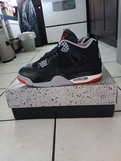 Air Jordan Retro 4 Bred Reimagined
