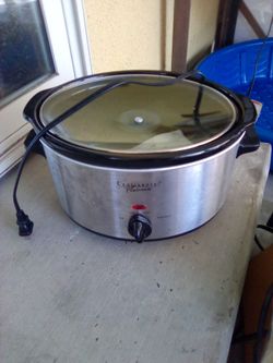 Continental platinum crock pot