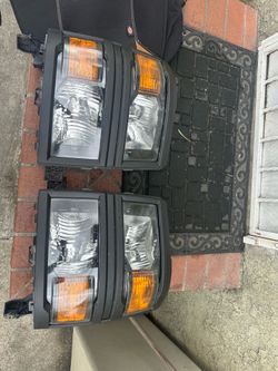 2014 Chevy Silverado headlights