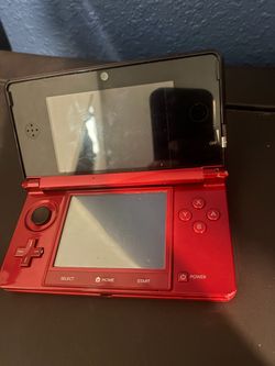 Nintendo 3DS Handheld Console Red