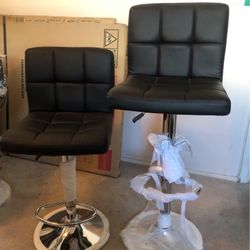 NEW 2 Swivel  Adjustable Stools.   All Colors.  150.00. 