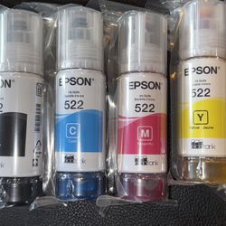 NEW Epson Eco tank 522 Ink 