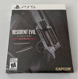 Resident Evil Requiem Deluxe Edition + Steelbook PS5 NEW/SEALED